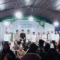 Wabup Touna Hj. Surya Lapasiri mengajak masyarakat meneladani akhlak Rasulullah SAW serta memperkuat peran perempuan dalam membina generasi. (ist)