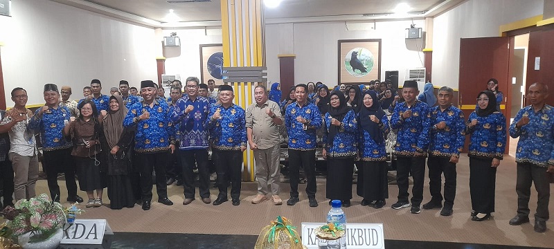 Audiensi Pemkab Bangkep bersama Balai GTK Sulteng. (Pemkab Bangkep)