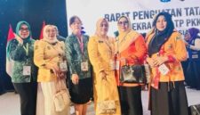 Ketua TP PKK Bangkep Halimah Umar Hamid dan pengurus hadiri Rapat Penguatan Tata Kelola Dekranas, PKK, dan Posyandu 2026 di Bali.