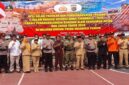 Ketua DPRD Banggai Kepulauan Arkam Supu hadiri apel gelar pasukan Operasi Aman Tinombala 2026 untuk penanggulangan karhutla, Selasa (27/10/26).