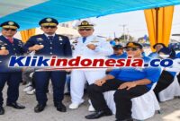 Bupati Tojo Una-Una Ilham Lawidu dan Kadishub menghadiri peringatan Harhubnas 2026 di Banggai guna memperkuat konektivitas transportasi wilayah kepulauan, Rabu (30/9/26)