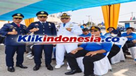 Bupati Tojo Una-Una Ilham Lawidu dan Kadishub menghadiri peringatan Harhubnas 2026 di Banggai guna memperkuat konektivitas transportasi wilayah kepulauan, Rabu (30/9/26)