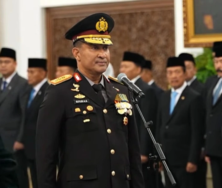 Presiden Prabowo resmi melantik Komisaris Jenderal Suyudi Ario Seto sebagai Kepala Kepolisian RI, Kamis (1/10/2026) Foto: BPMI