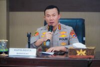 Kapolresta Banggai, Kombes Pol Hendri Yulianto (ist)