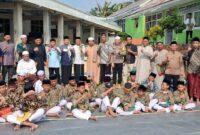 PDAM Luwuk Utara Sponsori Warga dan Santri DDI  Sholat Istisqa