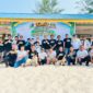MD KAHMI Banggai Kepulauan menggelar Family Gathering peringatan HUT ke-60 di Pantai Pompon untuk mempererat silaturahmi. (Ist)