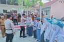 Kapolres Tojo Una-Una AKBP Yanna Djayawidya memberikan edukasi kepada pelajar SMKN 3 Tojo Una-Una tentang bahaya bullying, narkoba, dan pentingnya bijak bermedia sosial, Senin (26/10/2026).
