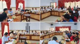 DPRD Kabupaten Tojo Una-Una desak PT PLN beri kompensasi pemadaman listrik serta soroti krisis air bersih dan LPG 3 kg, Kamis (22/10/26). (Pemkab Touna)